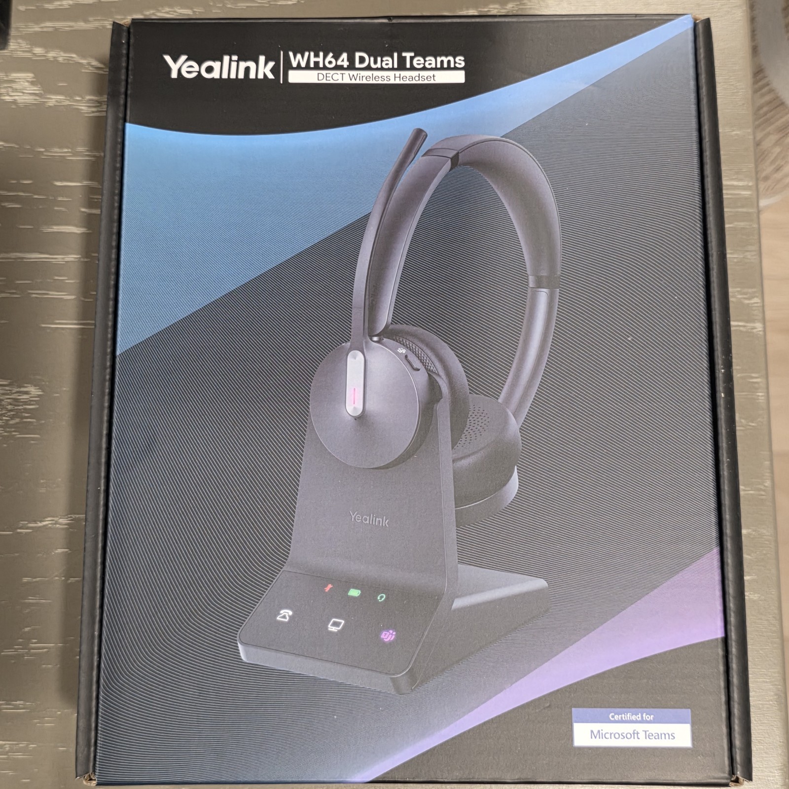 Yealink WH64 Dual Teams Wireless Headset DECT & Bluetooth Phone Headset 1208674
