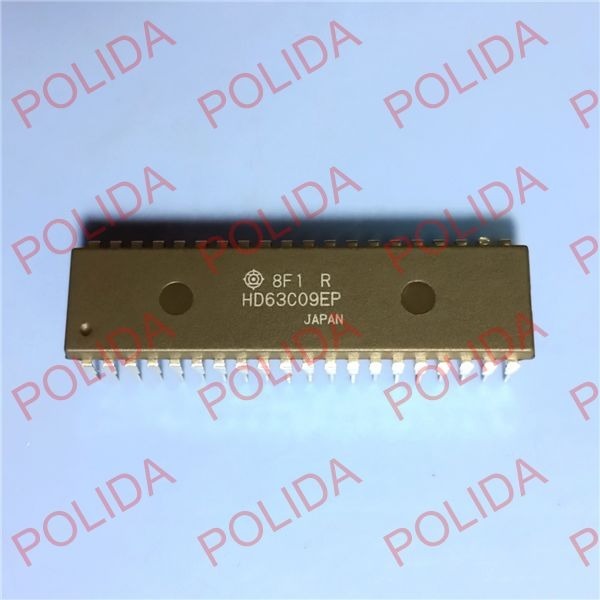 10PCS Microprocessor IC HITACHI DIP-40 HD63C09EP