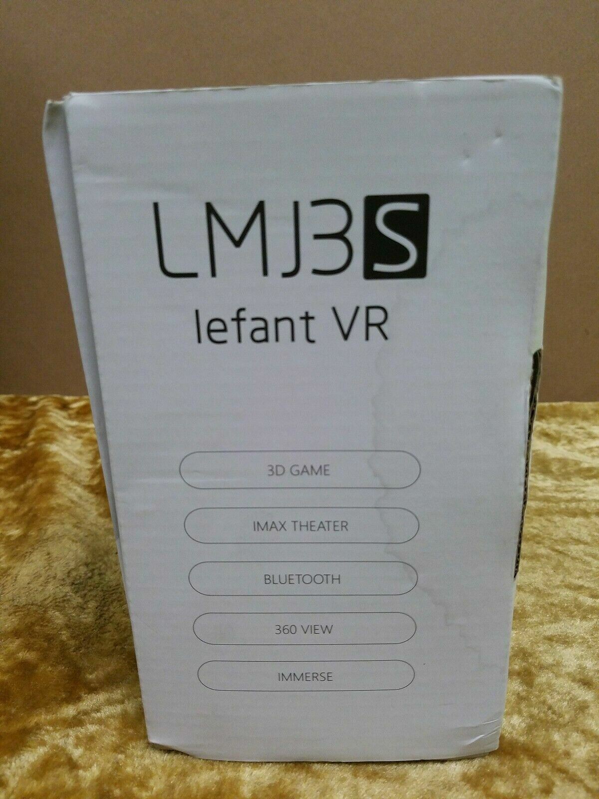 VR LMJ3 3D Virtual Reality Headset FOV96 IPD Focus with Blue Controller Lefant