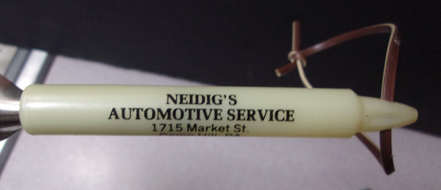 Vintage Can Opener NEIDIG'S AUTOMOTIVE Camp Hill Pa. Beer / Soda Unused!