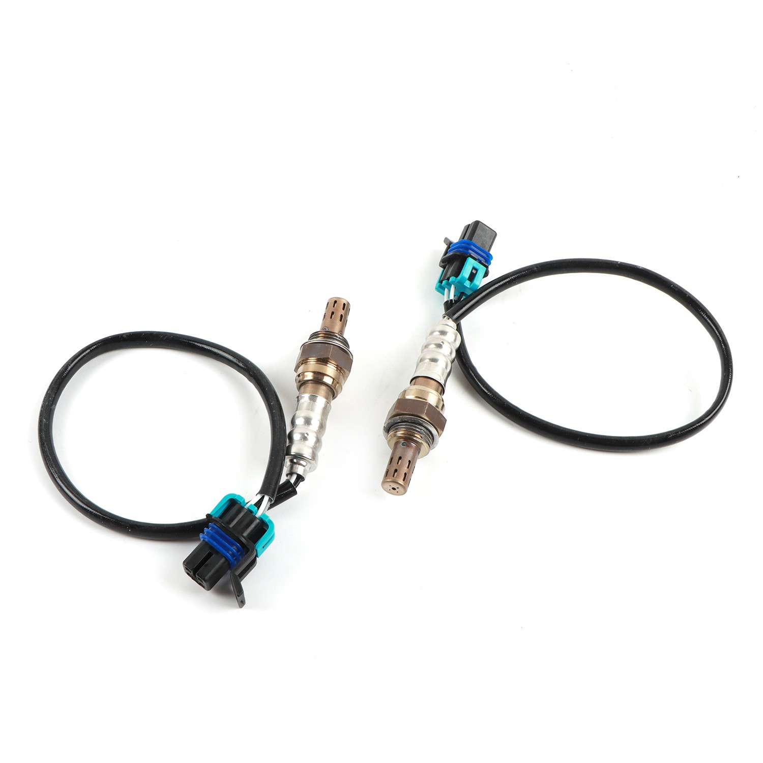 2pcs Oxygen Sensor O2 for 2004-2005 Chevrolet Trailblazer 4.2L Up+Downstream