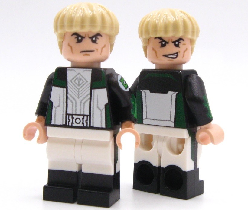 Custom Green Lantern Guy Gardender Printed on LEGO® parts