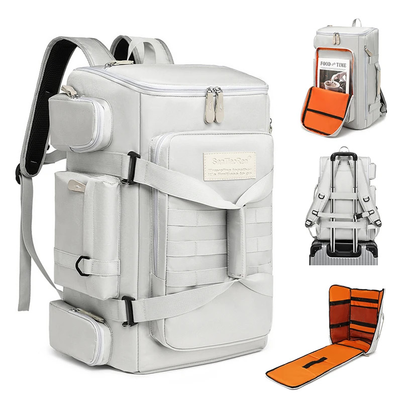 Large Capacity Gym Bag Travel Backpack Wet Dry Separation Shoulder Bags