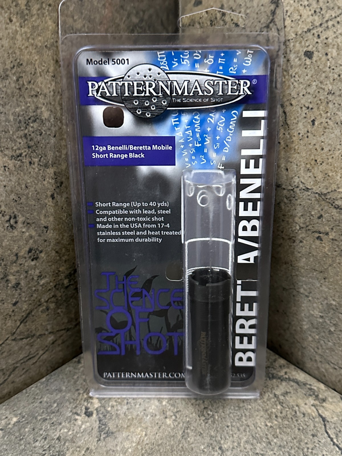 Patternmaster Classic Choke Tube for 12ga Benelli/Beretta Mobil Short Range