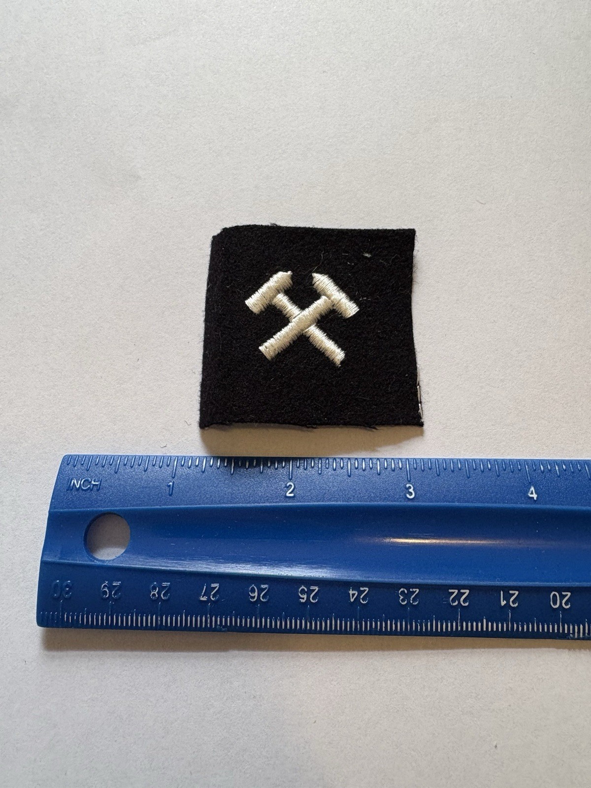 US Navy USN Shipfitter Black Job Rating Insignia Striker Patch INV12774