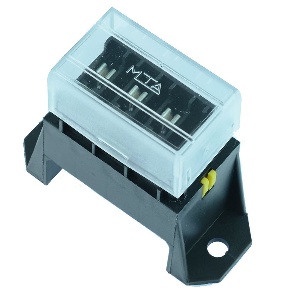 4 Way Standard Blade ATO Fuse Holder Box Block Auto Car Van Truck 12V 24V