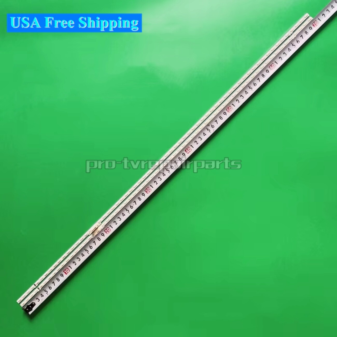2Pcs LED Strips For Samsung UN65AU8000FXZA UN65AU800DFXZA BN96-52586A 65AU8K