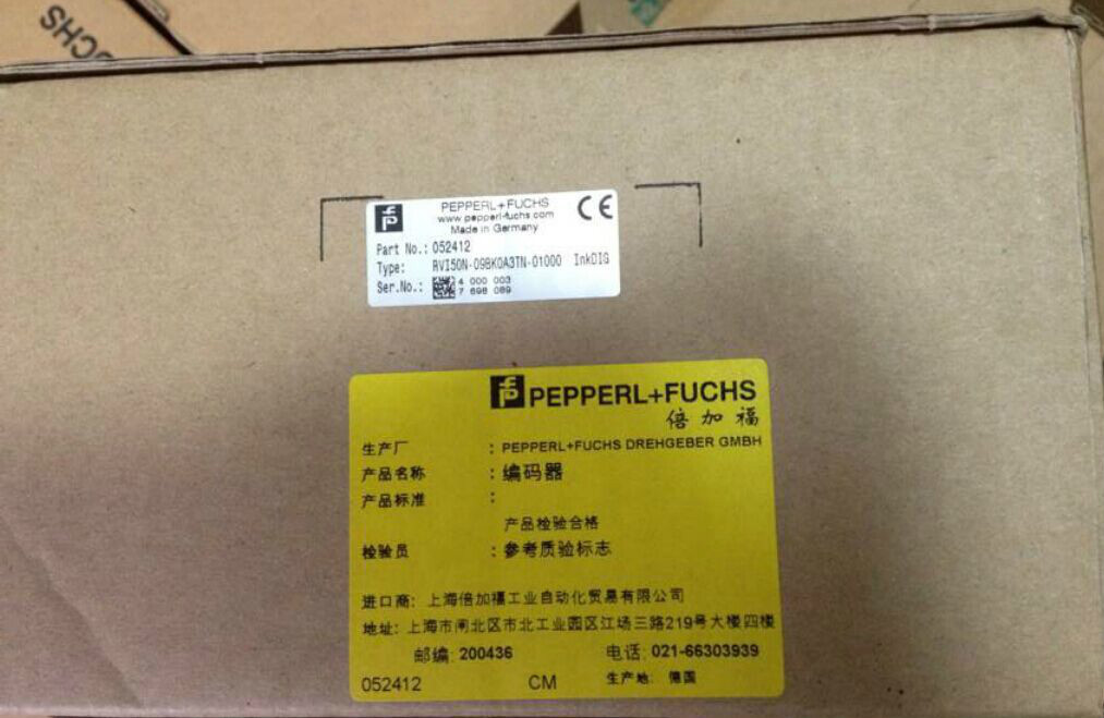 NEW IN BOX Pepperl + Fuchs RVI50N-09BK0A3TN-01000 RVI50N09BK03TN01000 ALL NEW