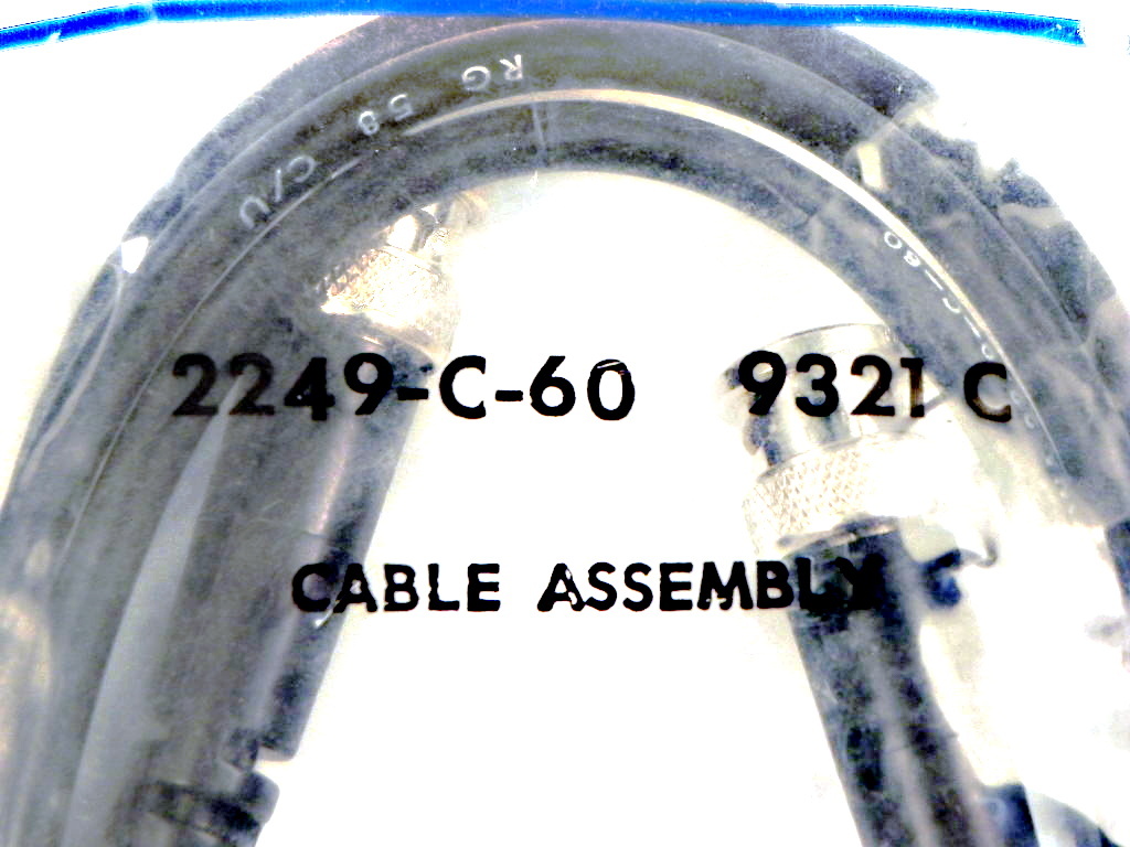 Pomona 2249-C-60 BNC-BNC Cable, 60"
