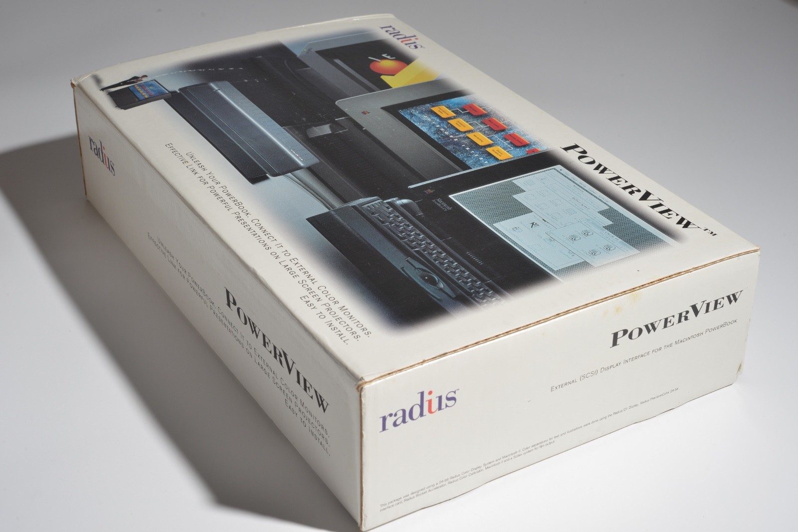 Radius PowerView SCSI Display Interface for Macintosh PowerBook 140 170 w/ Box