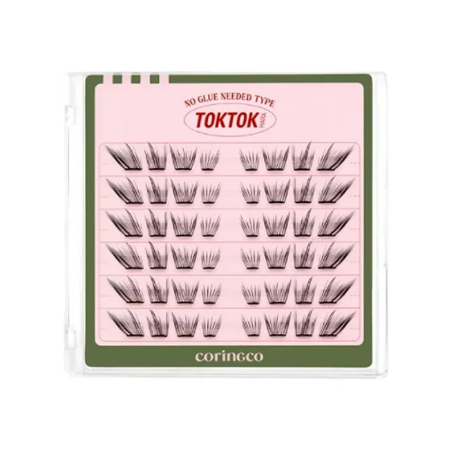 Coringco Toktok-Hara No Glue Eyelashes #12 Cats