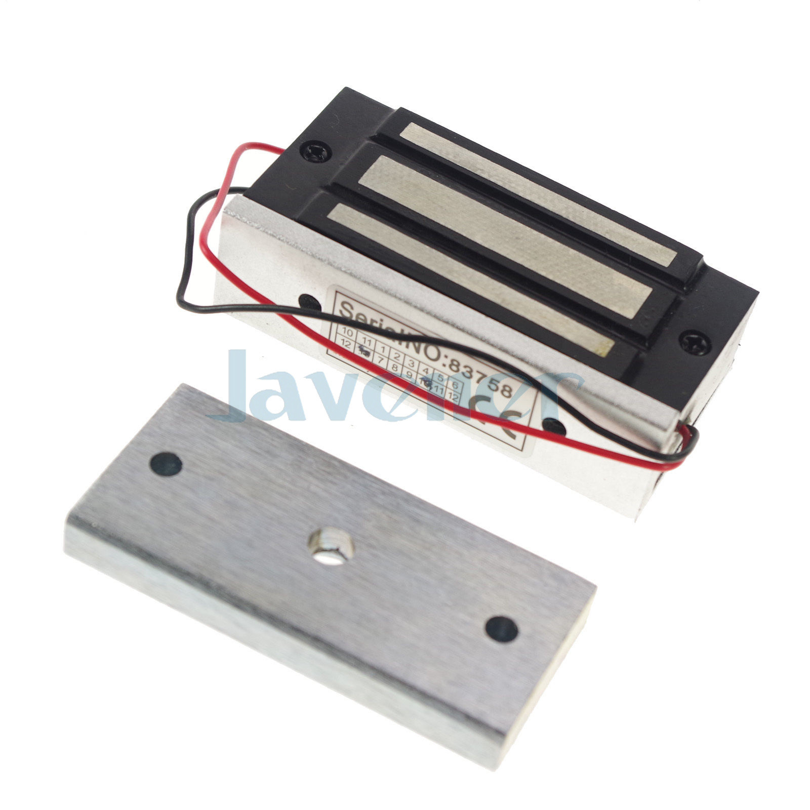 12VDC 100lbs 60kg Force Electromagnetic Lock Magnetic Protect Door Lock Security