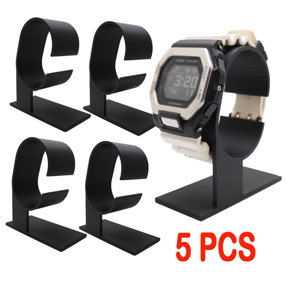 5 SET Watch Wrist Clear Display Holder Jewelry Bracelet Rack Stand Holder SHIP
