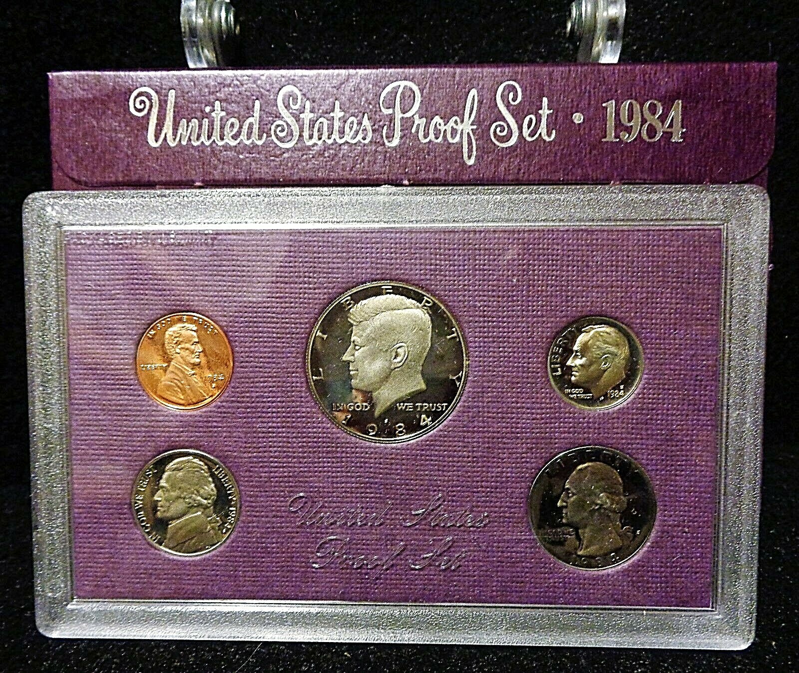 1984-S United States Mint Annual Proof Set With Box