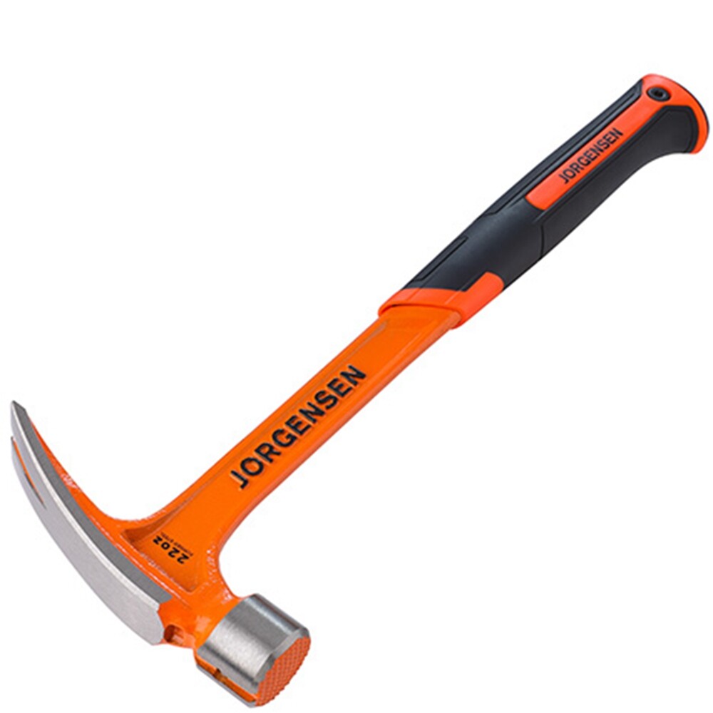 Jorgensen 22oz Heavy Duty Framing Hammer Rip Claw Hammer Straight Claw Hammer US