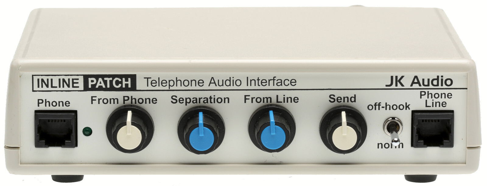 JK Audio Inline Phone Line Patch POTS Telco Audio Send Receive Interface IFB