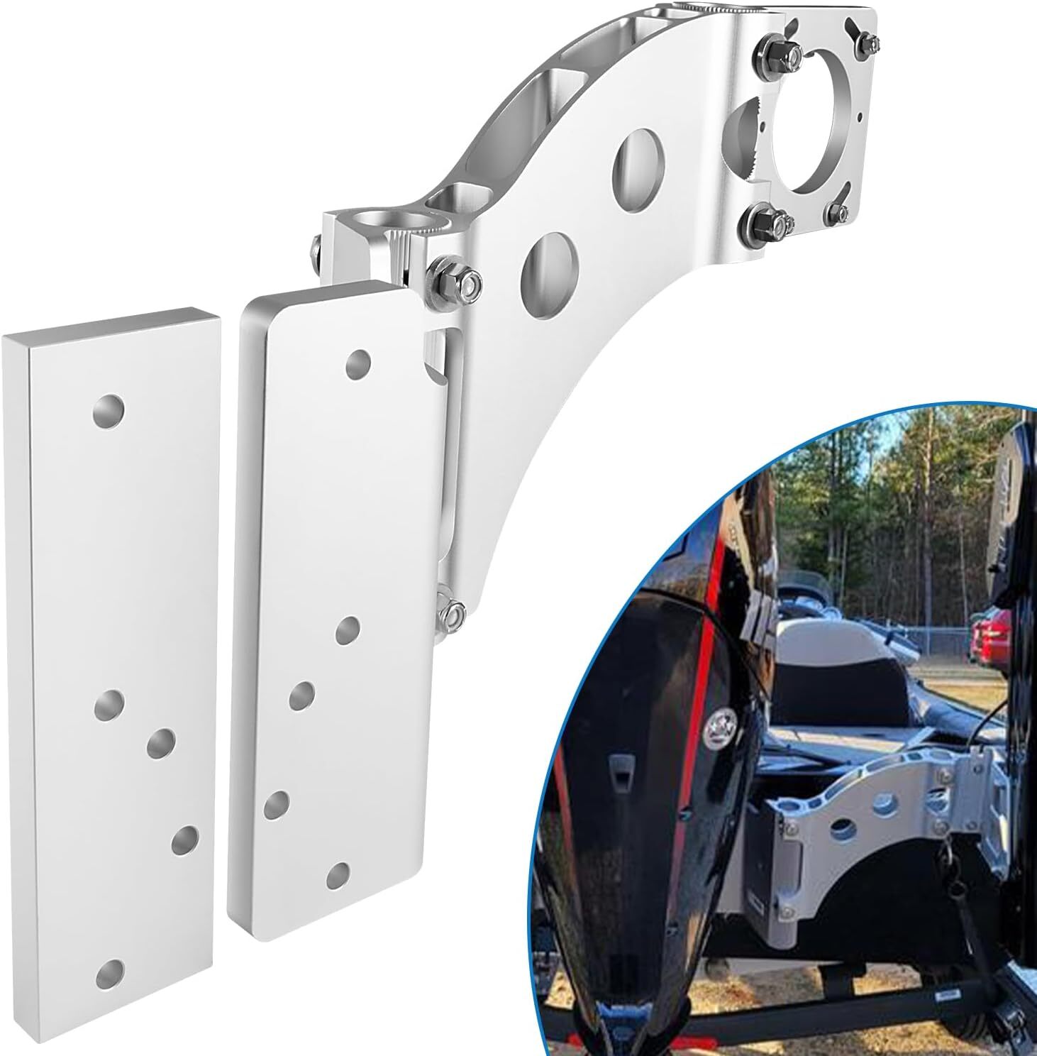 for Minn Kota Talon Universal Mounting Adapter Bracket, Starboard 1810303