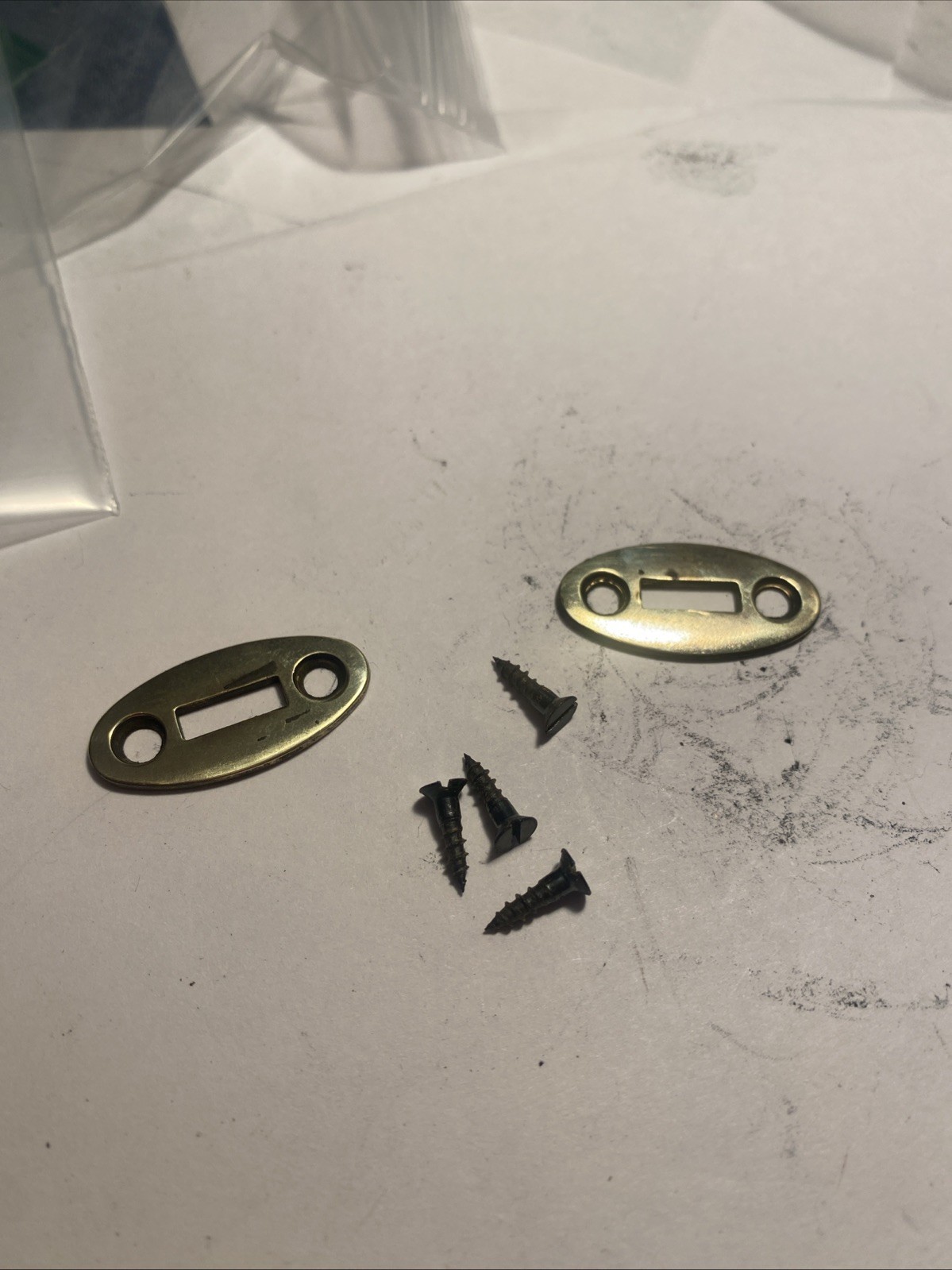 Investarms Hawken Muzzleloader Brass Wedge Plates With Screws.