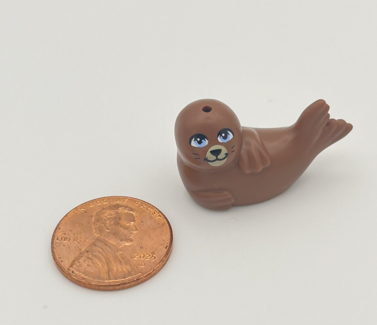 Lego FRIENDS Brown Seal Animal Wildlife Zoo Nature 7841pb01