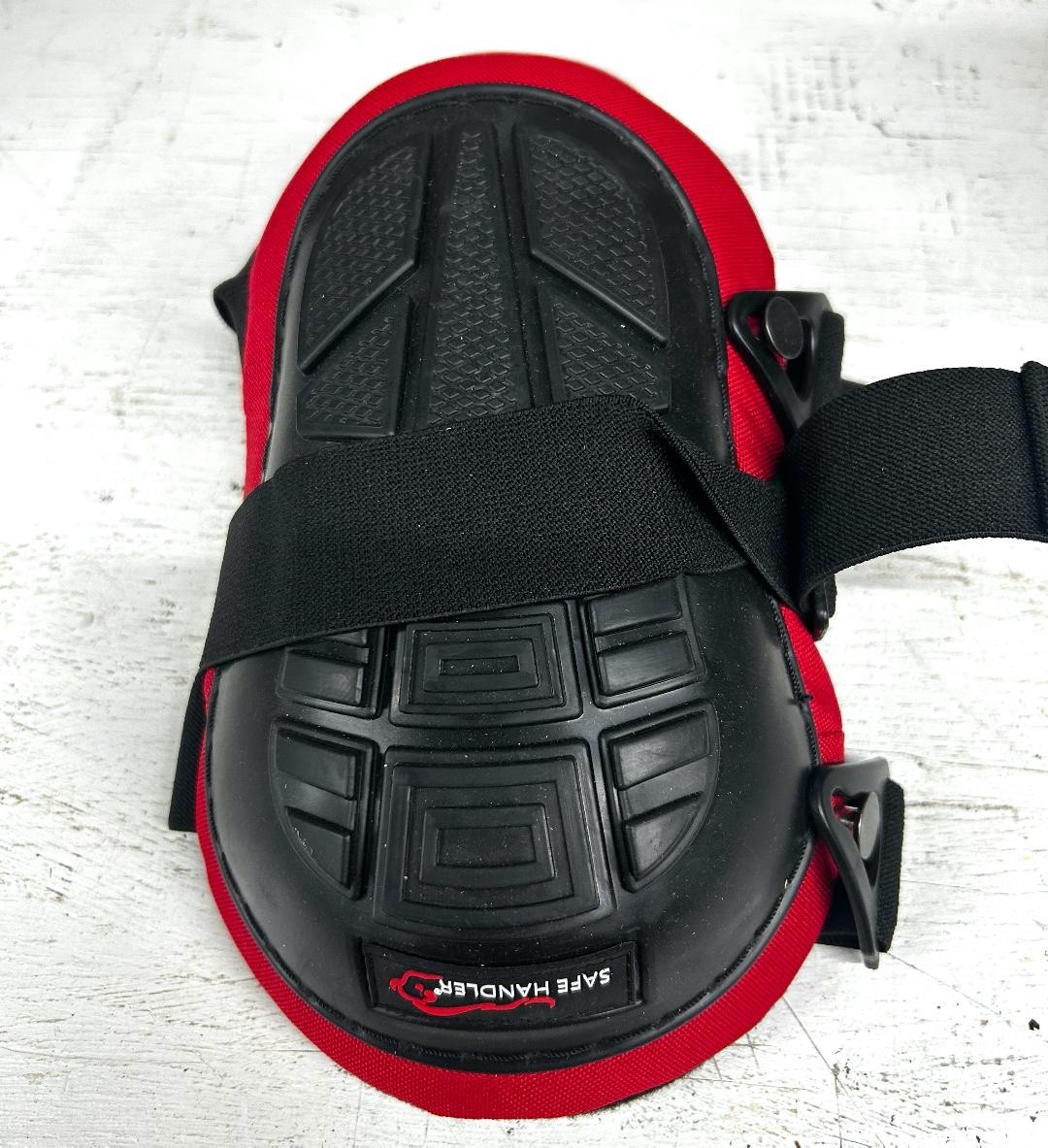 Safe Handler Knee Pads Hook Closer, Black (1 Pair)