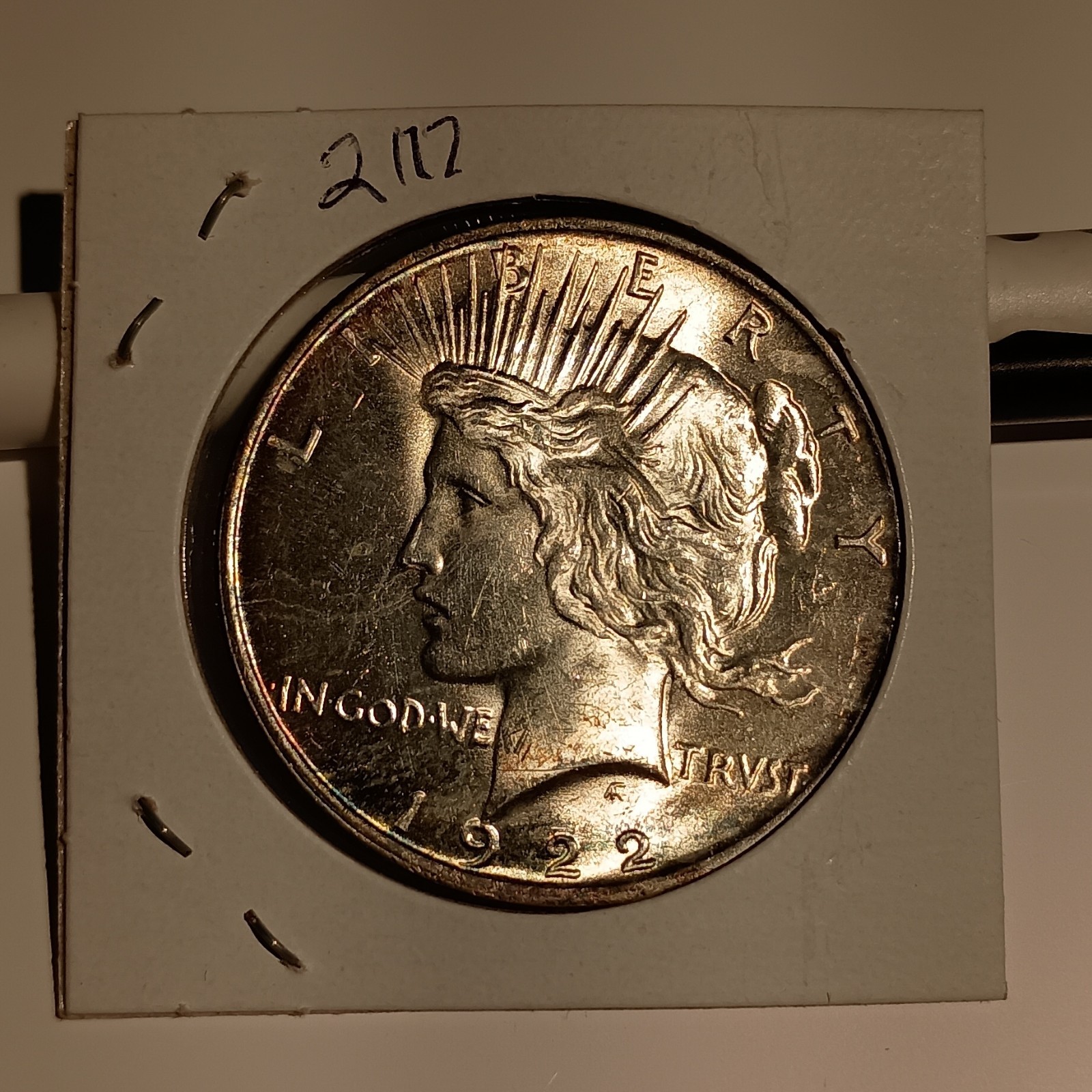 1922-P Peace Silver Dollar