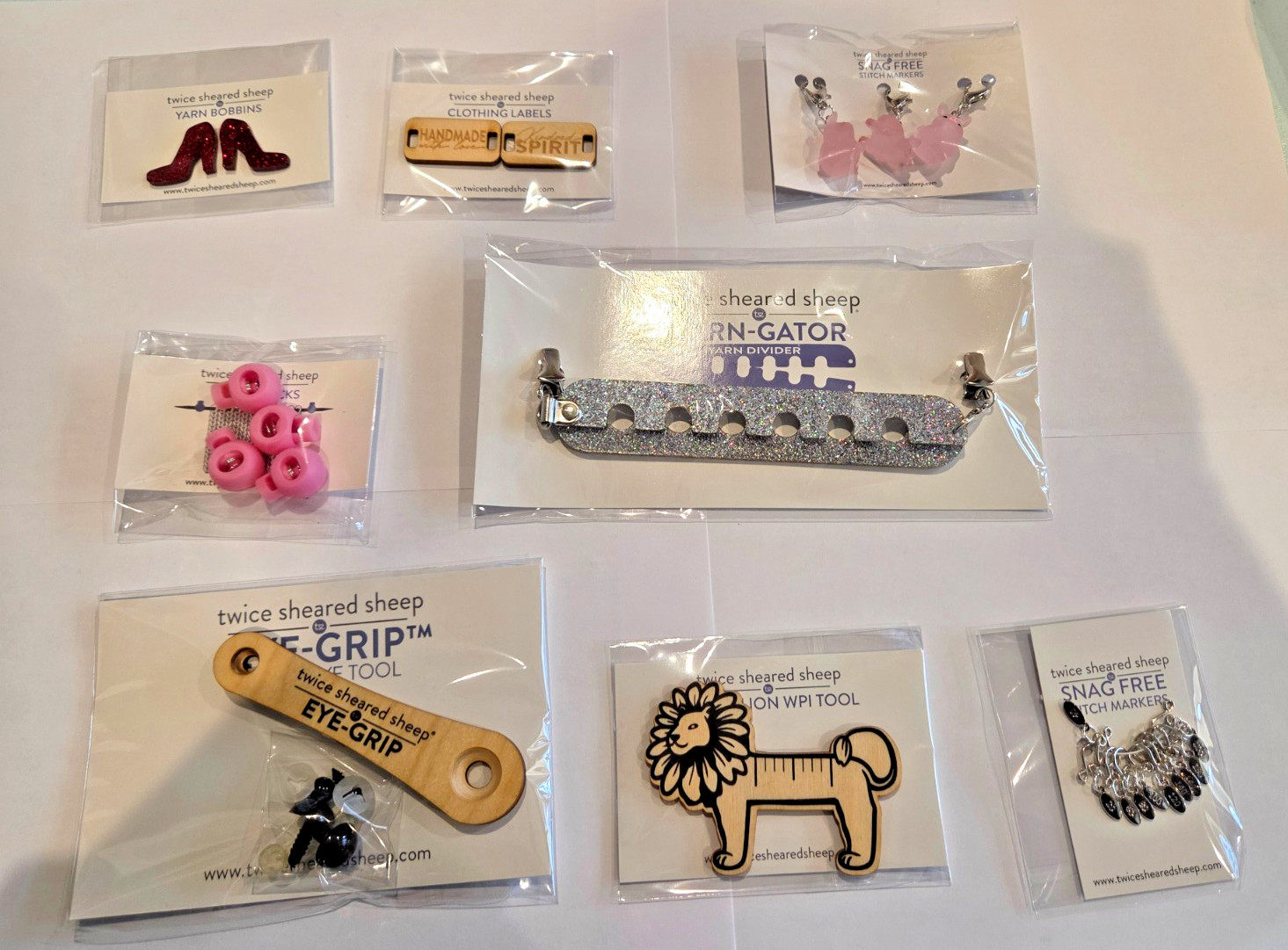 Twice Sheared Sheep Advent notions group 2 Destash
