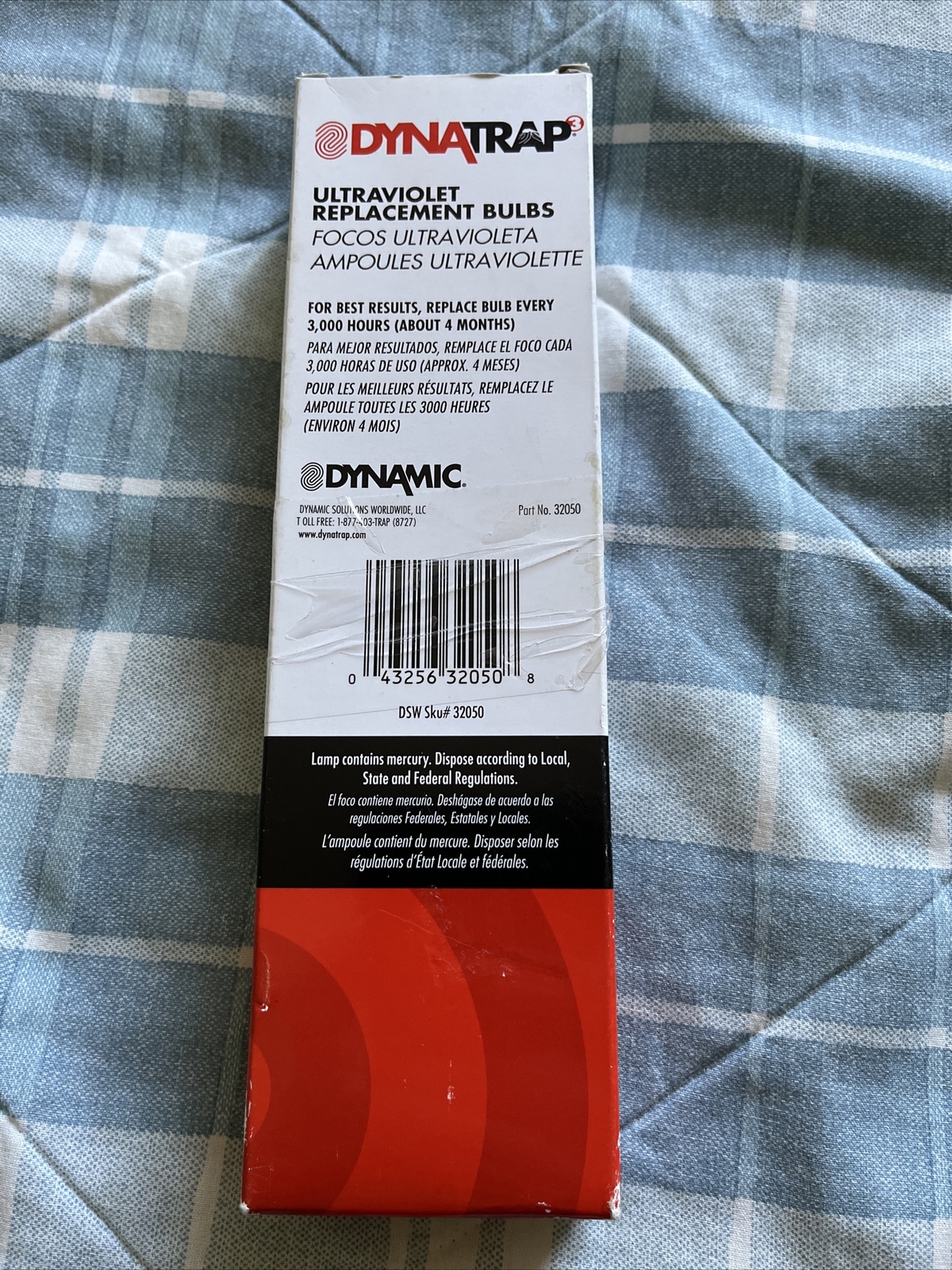 NIB DynaTrap 32050 UV 2 Replacement Bulbs Outdoor Insect Trap Models New-Q!!