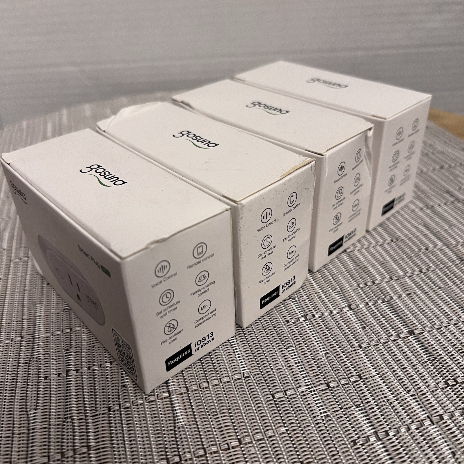 Gosund 4Pack Smart Plug Wifi Switch Socket Outlet Work W/ Alexa Google Assistant
