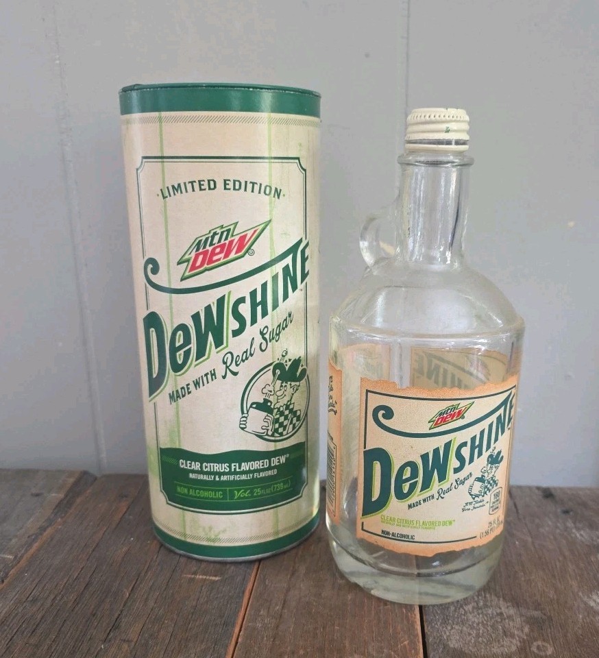 DewShine 25oz Vintage Collectible Jug in Original Box!