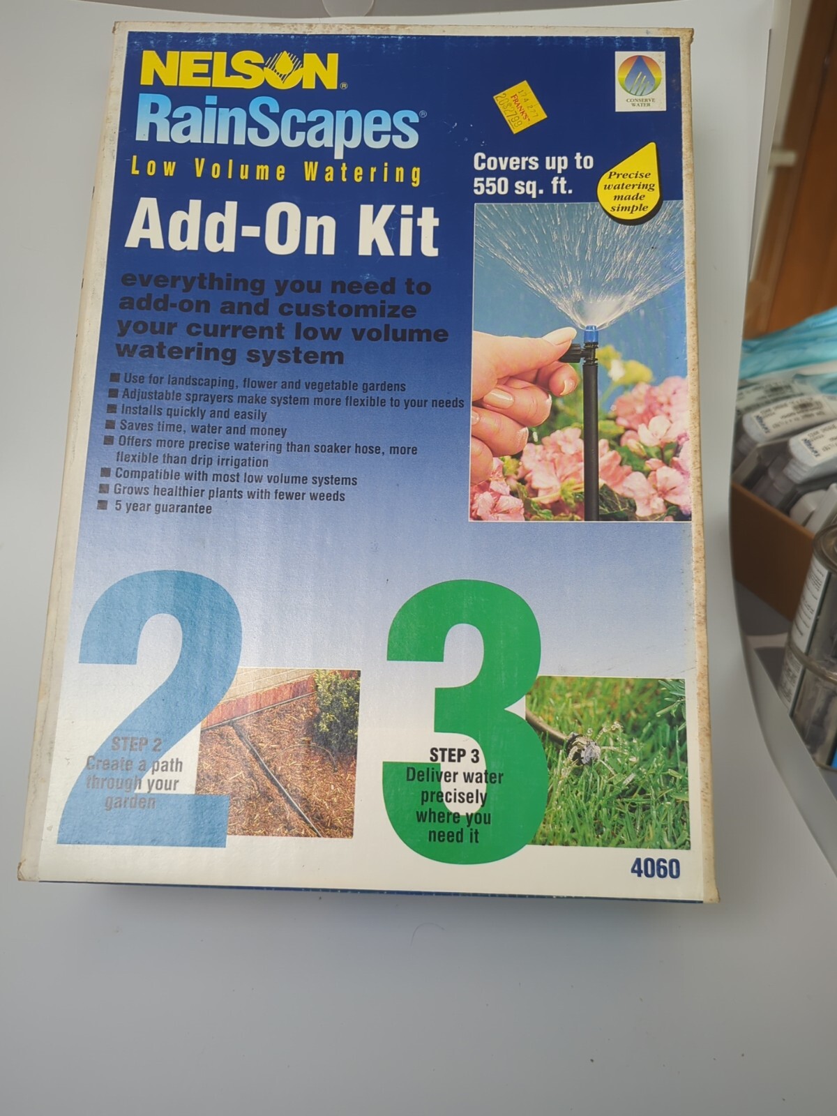 NELSON RainScapes Low Volume Watering ADD-ON KIT Custom Garden 4060 New Sealed