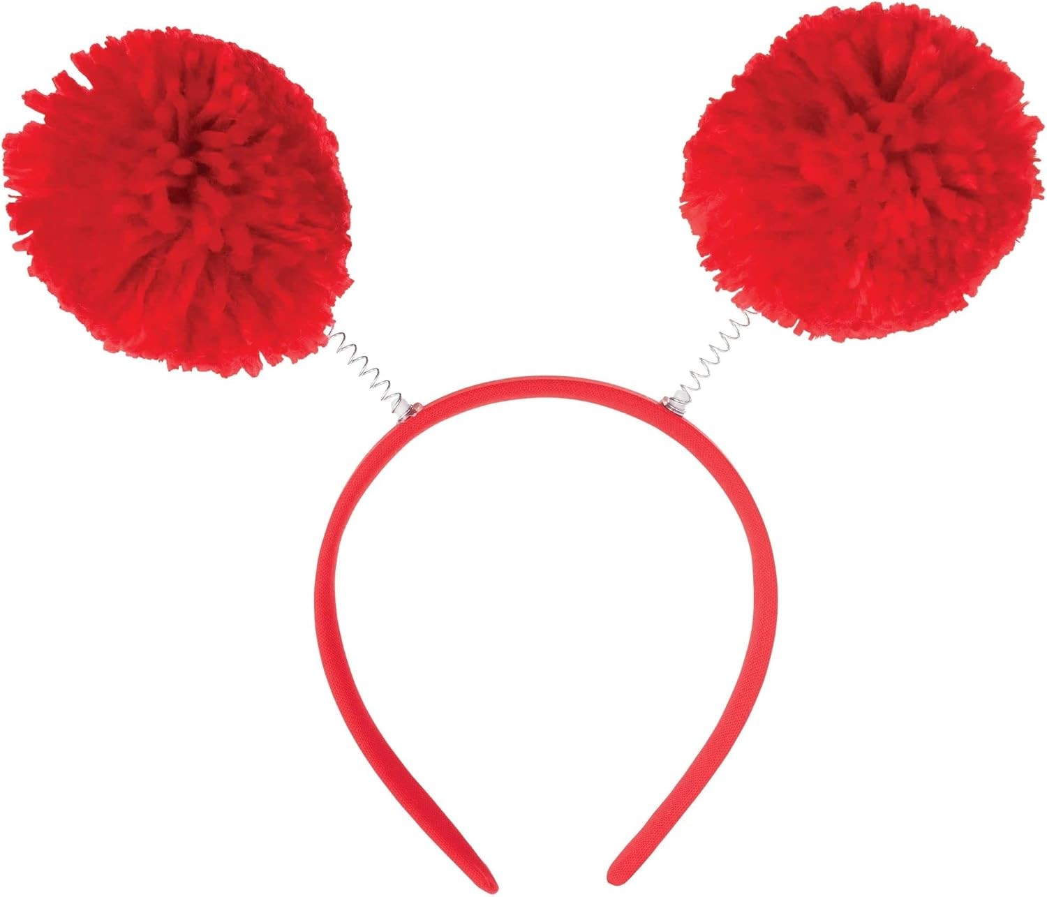 Pom Pom Headbopper Fancy Dress Up Halloween Adult Costume Accessory 8 COLORS