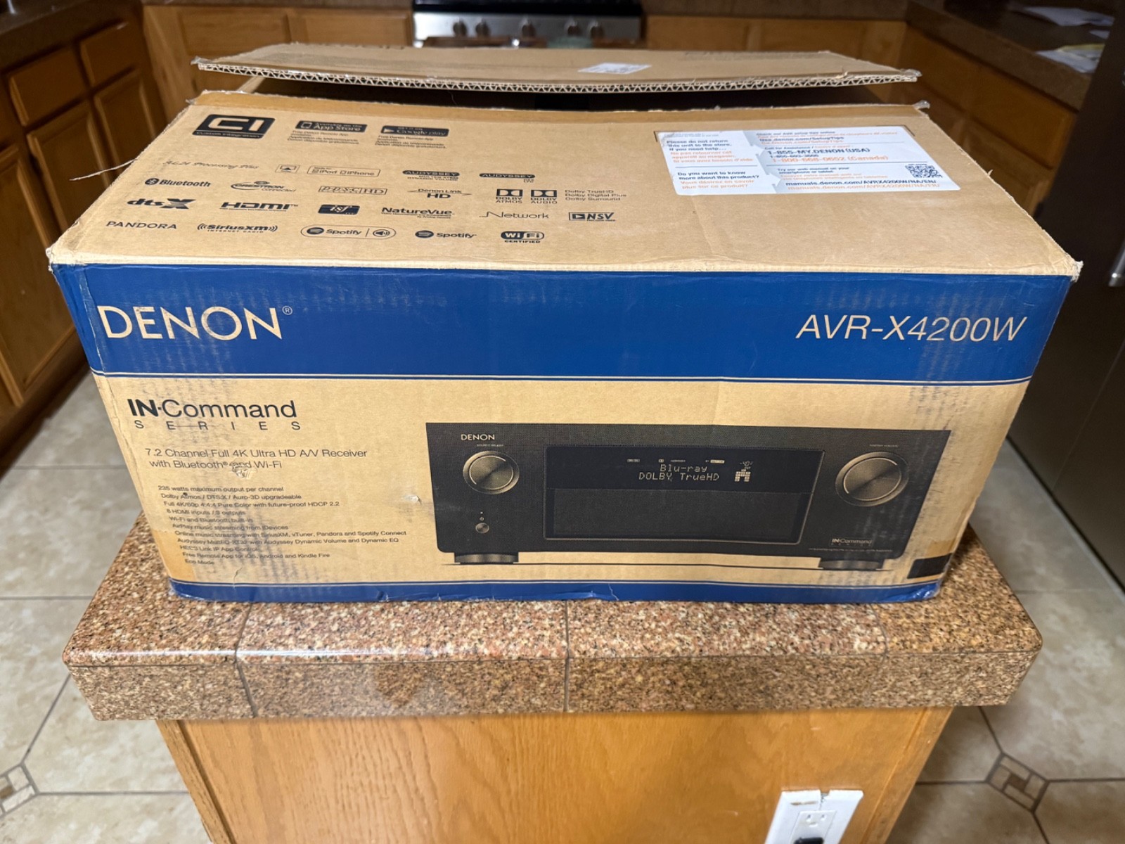 Denon IN-Command AVR-X4200W 7.2 Channel 235 Watt Receiver
