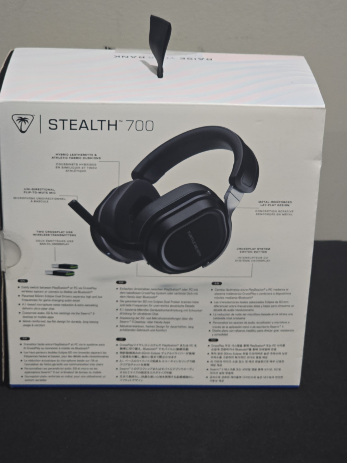 Turtle Beach Stealth 700 Gen 3 Wireless Multiplatform PS5 Headset - Black *NEW*