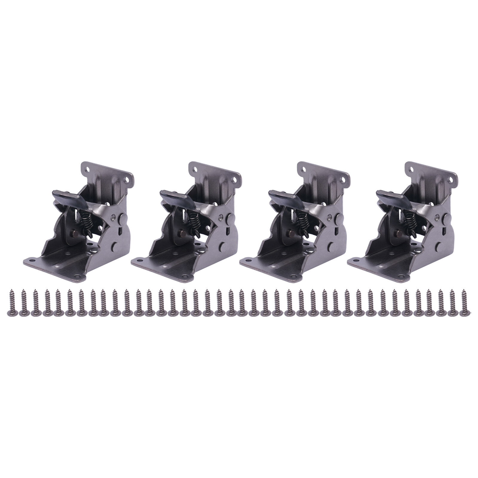 4* Folding Brakcet 0°-90° Table Folding Hinges Table Self Lock Extension Support