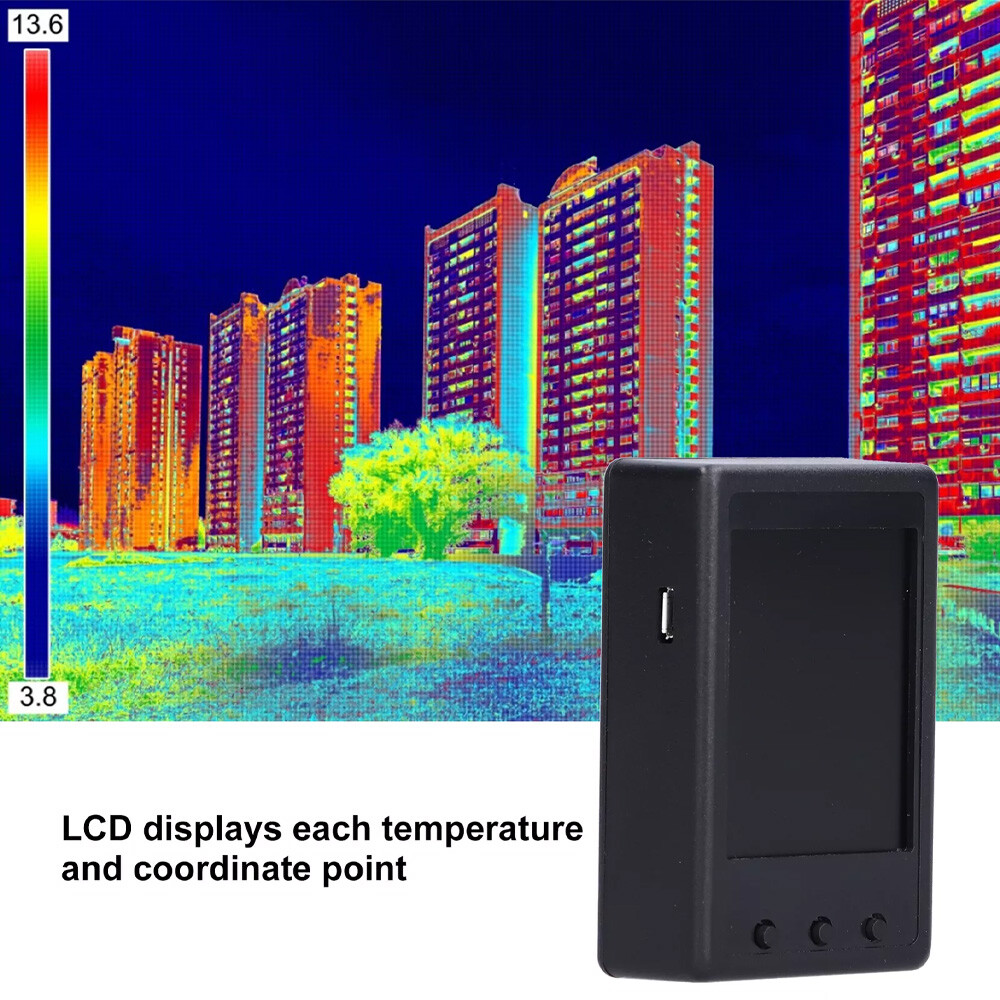 LCD Handheld Thermal Imager Temperature Detection Device Infrared Imaging Camera