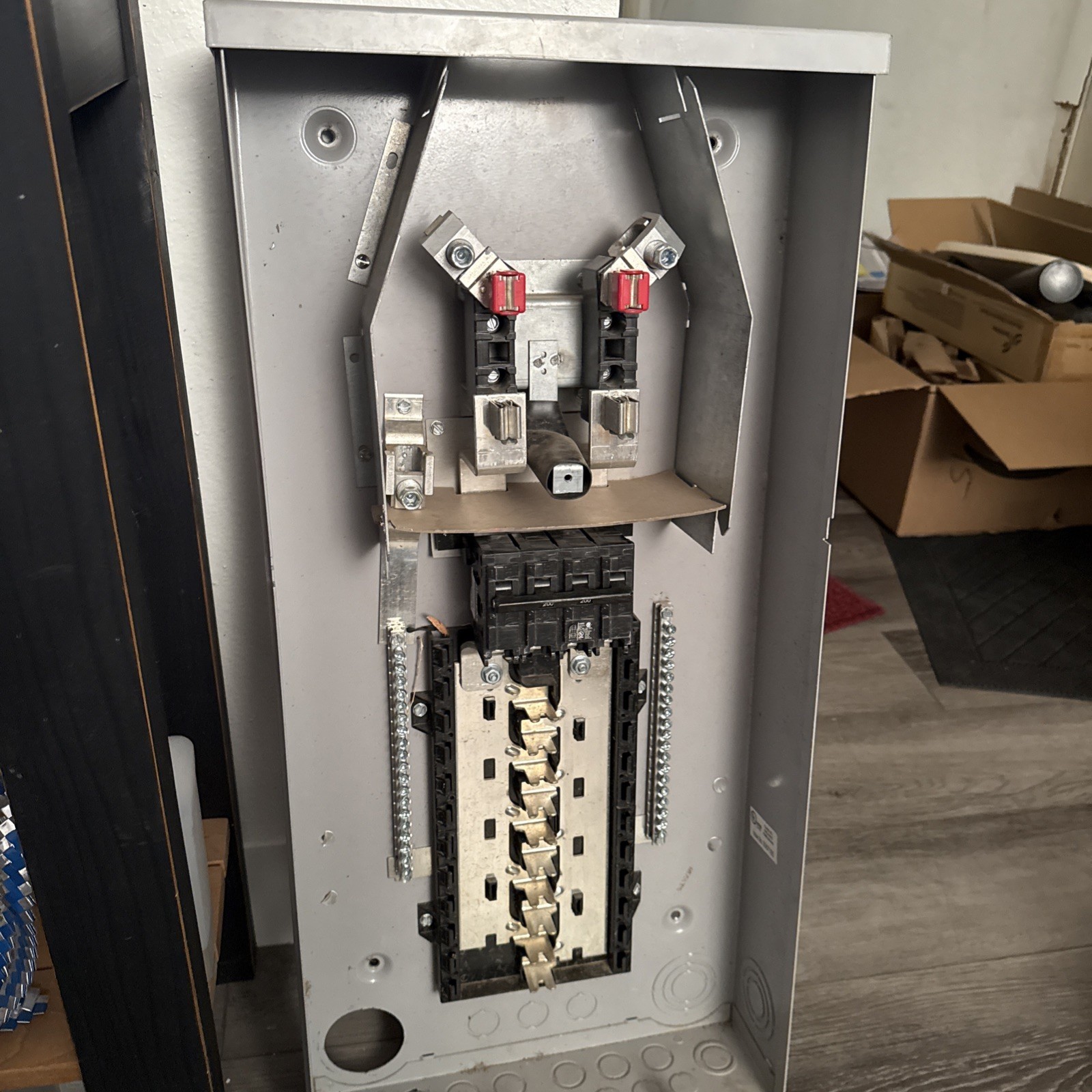 Siemens MC2040B1200S Surface Mount Meter Gray