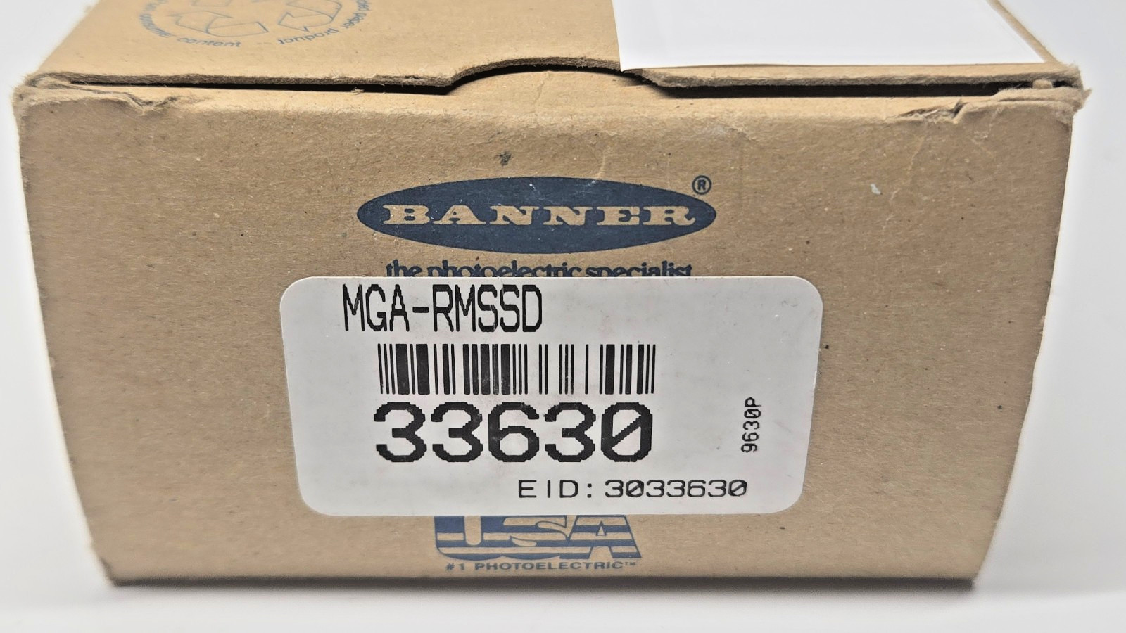 Banner 33630 MGA-RMSSD MICRO-SCREEN Light Curtain Safety Relay Board NEW