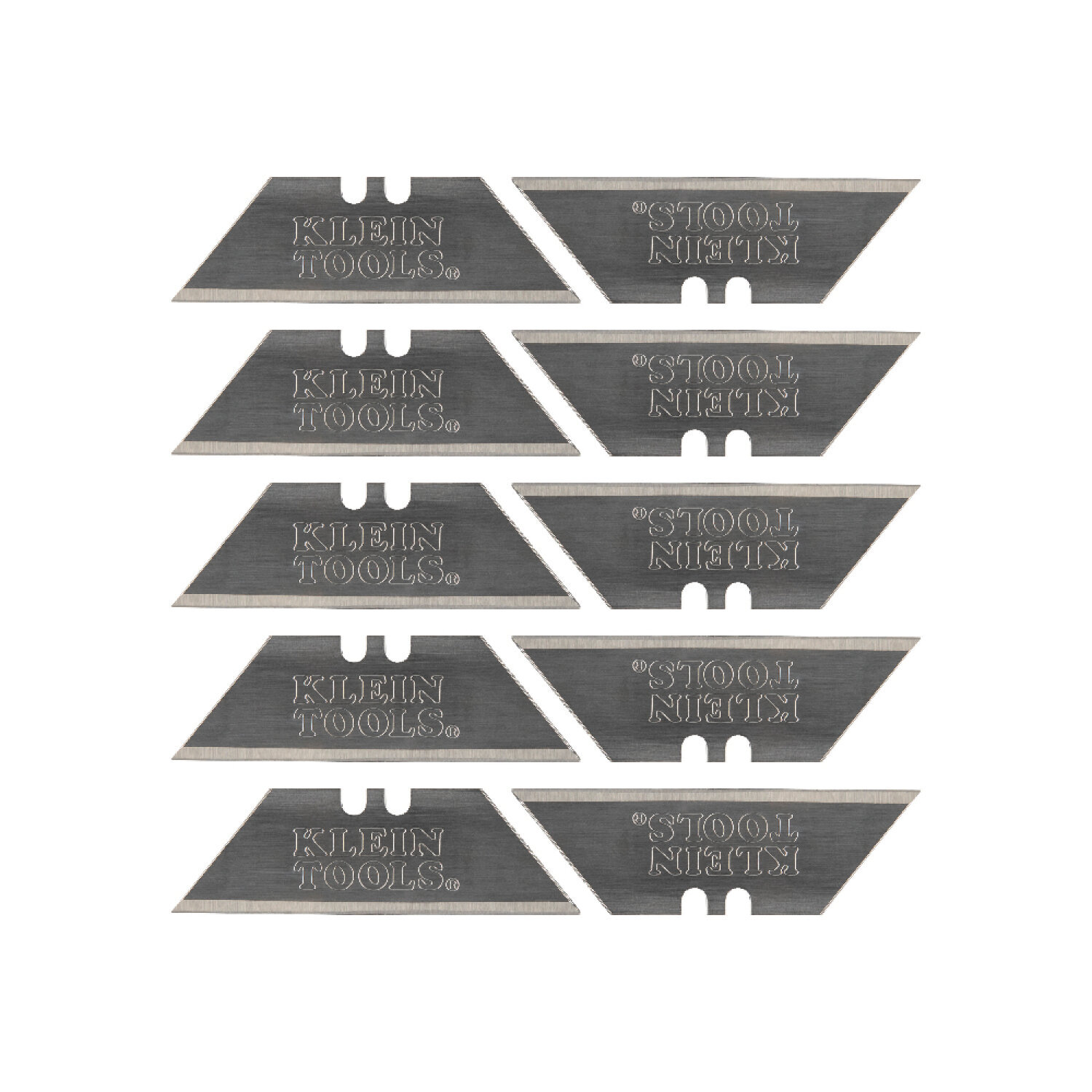 Klein Tools 44124 Utility Knife Blades, 10-Pack