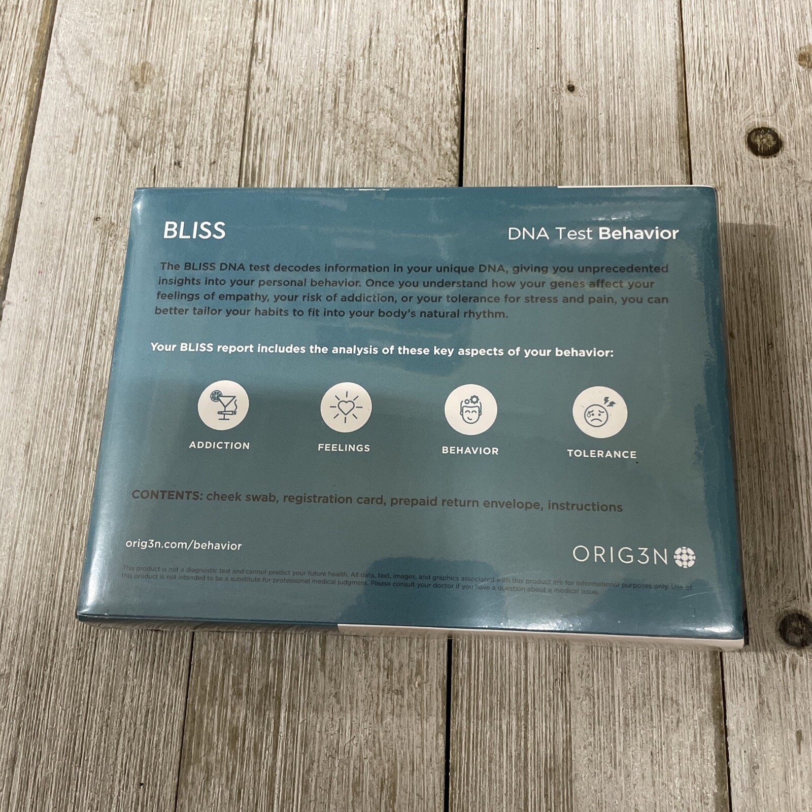 ORIG3N Behavior DNA Test Sample Collection Kit