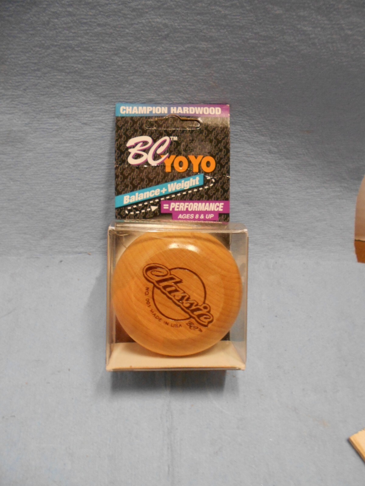 WOW, What a Find! Vintage 1996 BC Yo Yo HARDWOOD SEALED New Old Stock