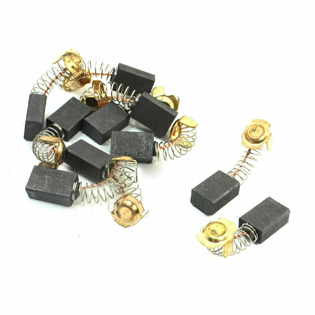 10Pcs 43# Carbon Brushes 21/32" x 7/16" x 7/25"for Hitachi 110 Cutting Machine