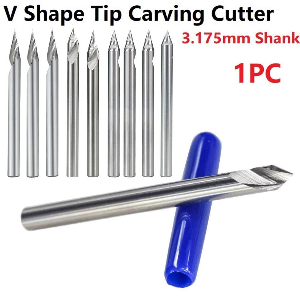 Good Consistency Bit Engraving 3D Wear-resistance 0.1/0.2/0.3mm Tip