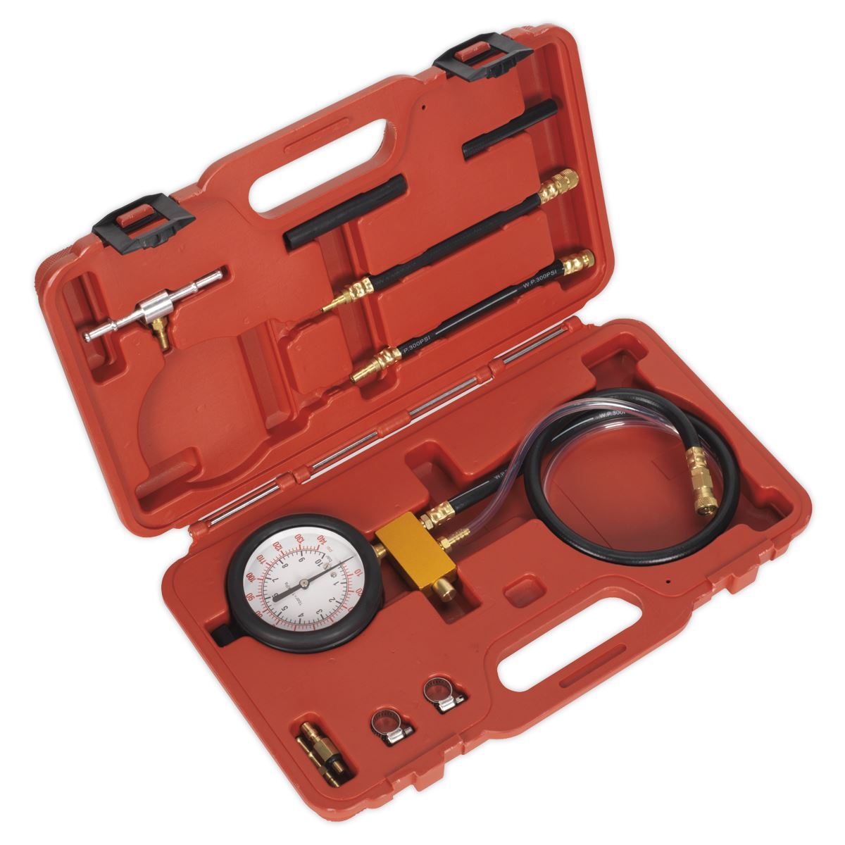 Sealey VSE211 Fuel Injection Pressure Test Kit - Test Port