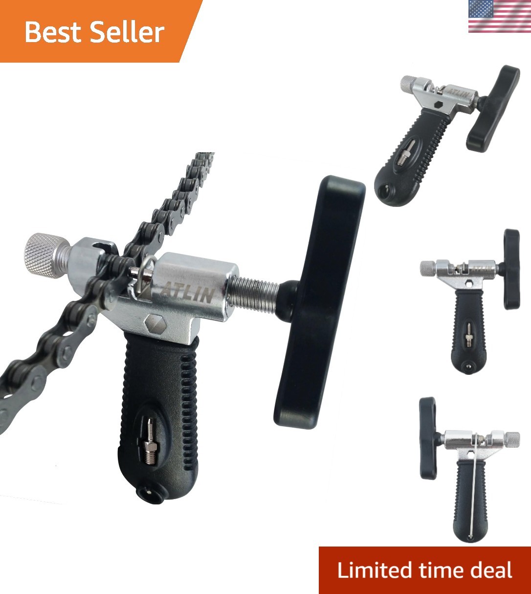 Compact Bike Chain Splitter Tool for 7-10 Speed - Lightweight & Reliable