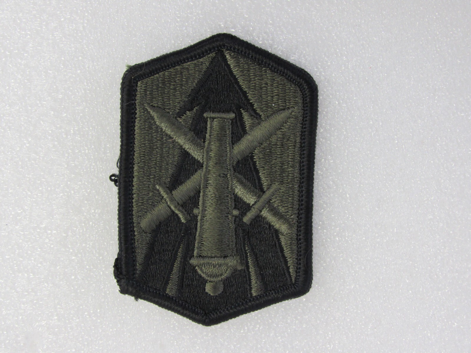 US Army 214th Field Artillery Brigade Subdued Sew On Uniform Patch BDU Military