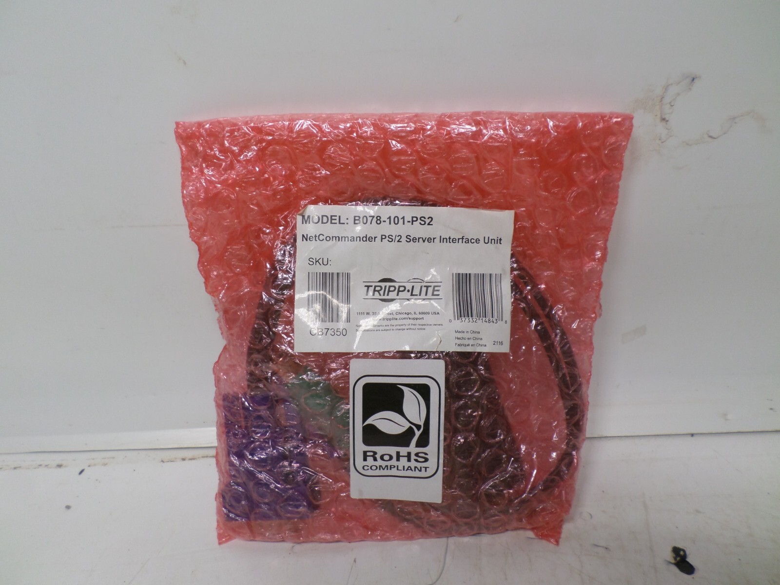 Tripp Lite B078-101-PS2 Server Interface Ps2 Module