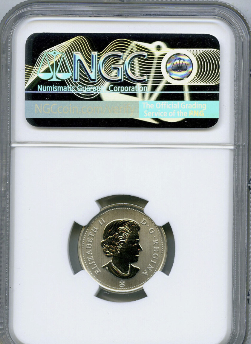 2021 Canada 5c Five Cent Beaver SP70 NGC Nickel Specimen Coin