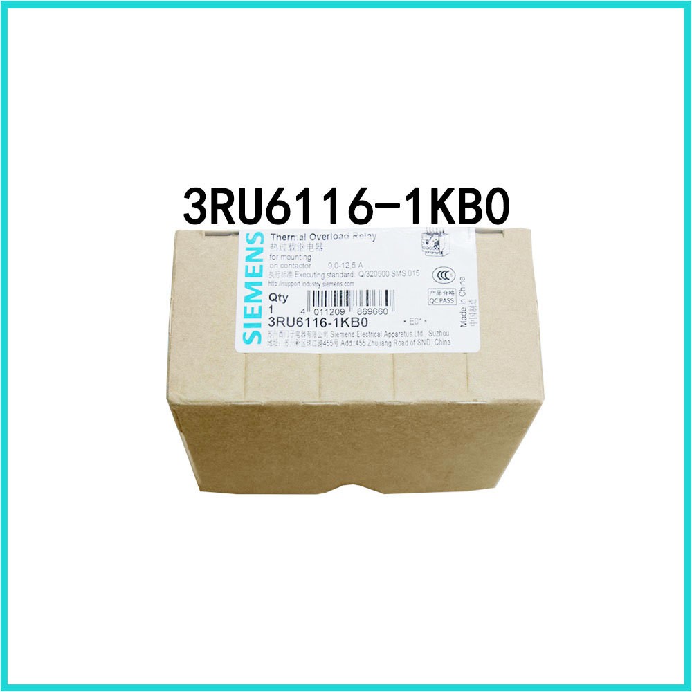 New sealed SIEMENS 3RU6116-1HB0 3RU6116-1JB0 3RU6116-1KB0 3RU6116-4AB0 relay lot