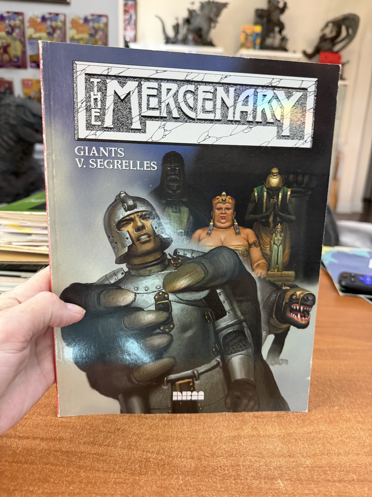 NBM - The Mercenary: Giants - Segrelles - 1999 - Paperback Book