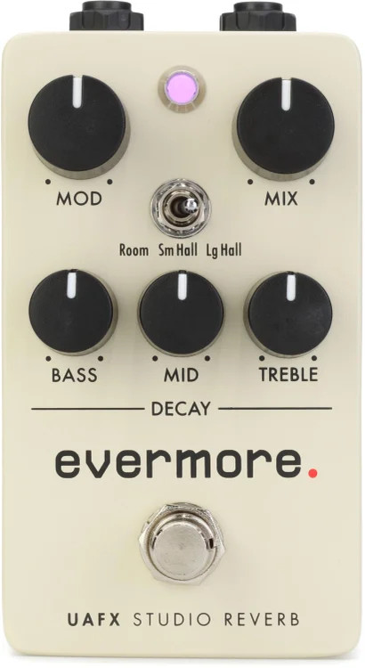 Universal Audio UAFX Evermore Studio Reverb Guitar Effects Pedal